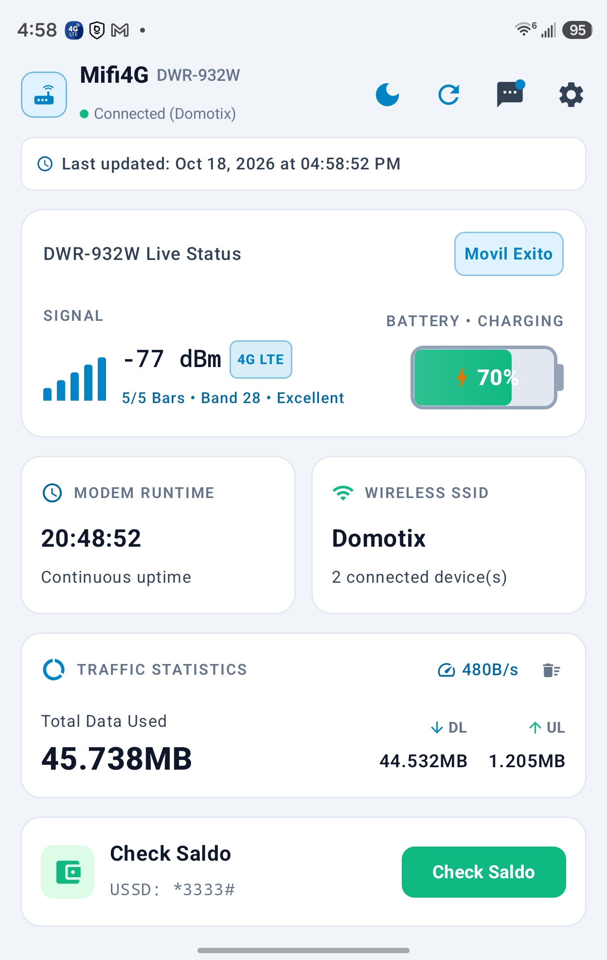 Mifi4G